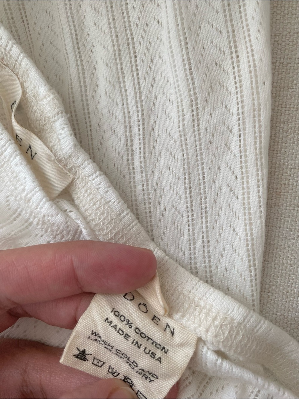 Doen Rhea pointelle pants - Picture 4 of 6